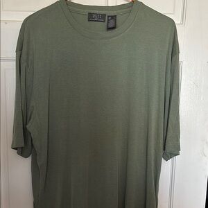 Essentials Men's Green T-Shirt